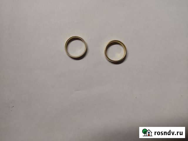 Кольца позолоченные диаметр 21мм Лакинск - изображение 1