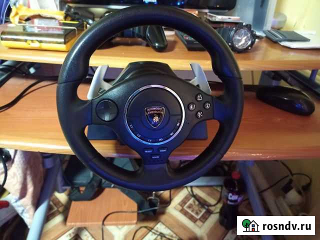 Игровой руль с педалями Лебедянь - изображение 1