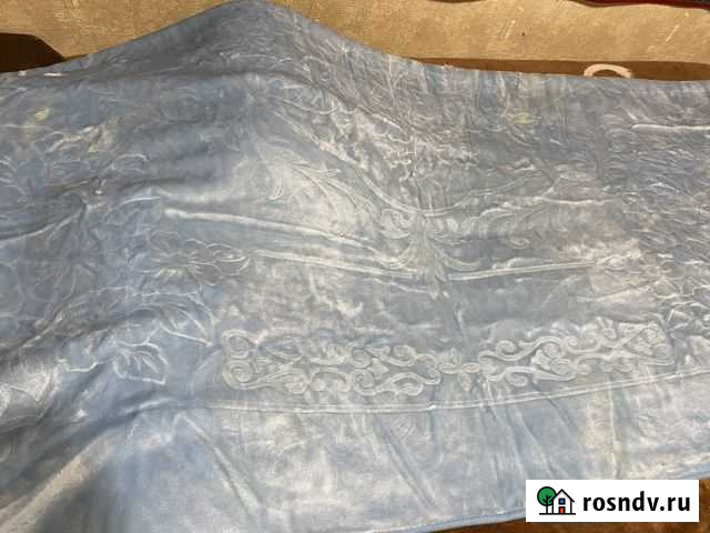 Плед небесного цвета Мытищи - изображение 1