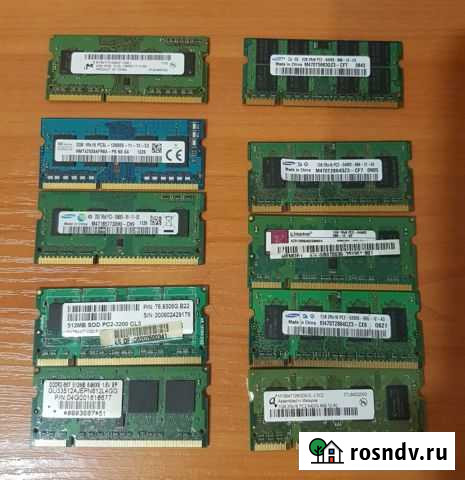 Оперативная память для ноутбука ddr2 и ddr3 Ковров - изображение 1