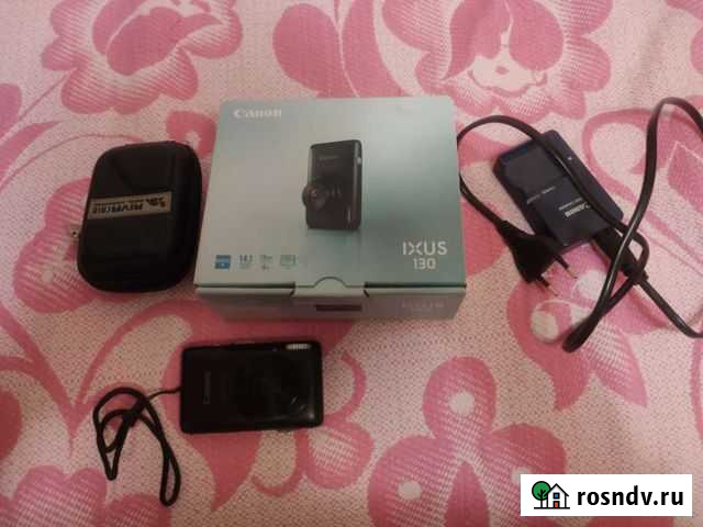 Фотоаппарат Canon ixus 130 Ртищево - изображение 1