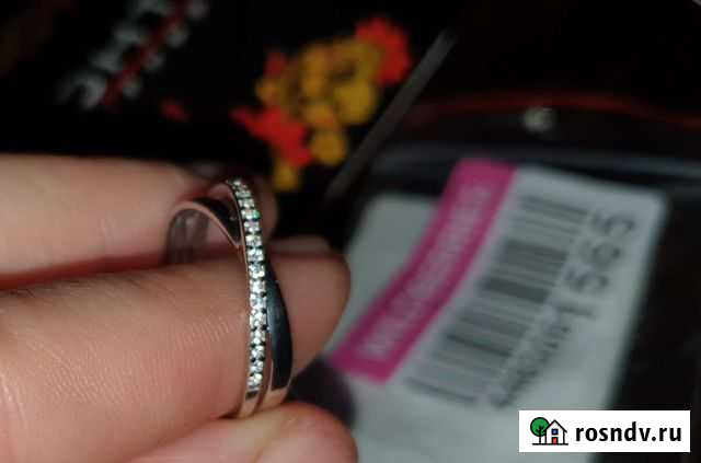 Серебряное кольцо 17,5 новое Екатеринбург - изображение 1
