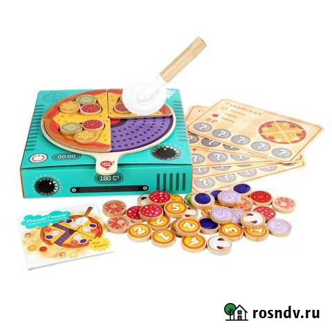 Пицца lucy&leo деревянная игрушка Шлиссельбург - изображение 1