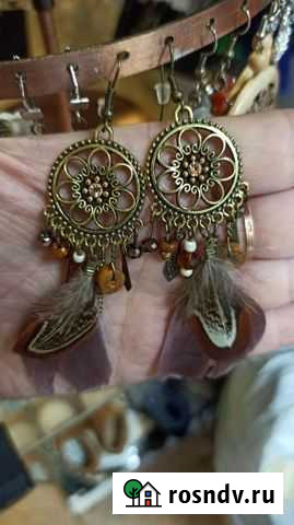 Серьги Ловцы снов новые Челябинск - изображение 1