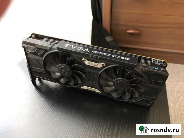 Видеокарта evga GTX 1060 6GB FTW+ Магнитогорск - изображение 1