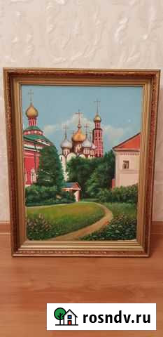 Картина маслом на холсте пейзаж Чита - изображение 1