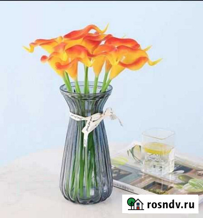 Калы, искуственные цветы, 10 штук Ижевск - изображение 1