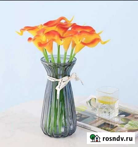 Калы, искуственные цветы, 10 штук Ижевск - изображение 1