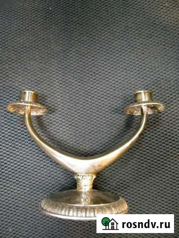 Серебряный подсвечник Псков - изображение 1