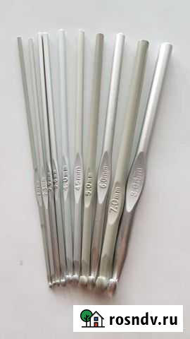 Набор крючков для вязания N 2; 2,5; 3; 3,5; 4; 4,5 Новый Уренгой - изображение 1