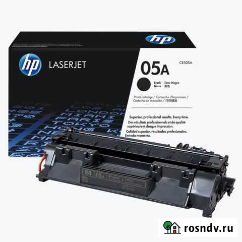 Оригинальный картридж HP CE505A Йошкар-Ола - изображение 1