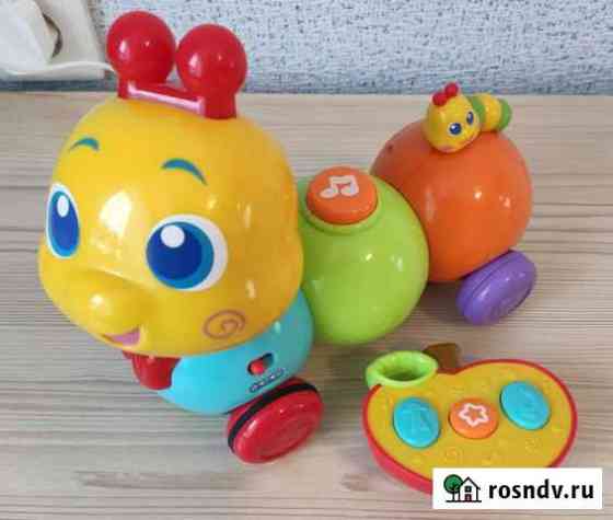 Забавная гусеница Baby Goс п/у музыкальная Томск