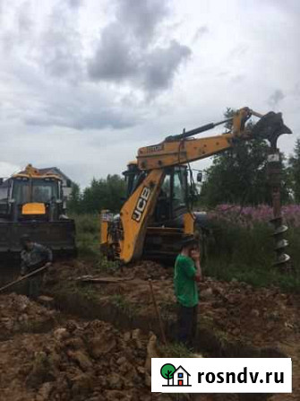 Аренда эксковатора погрузчика JCB Руза - изображение 1