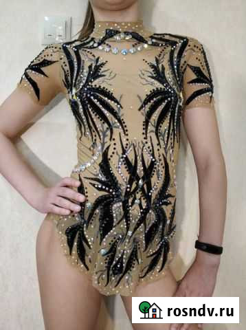 Купальник для художественной гимнастики р.160-170 Калуга - изображение 1