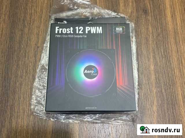 Aerocool frost 12 pwm 12см RGB вентилятор Краснодар - изображение 1