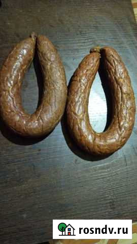 Домашняя, копченая колбаса Кузнецк - изображение 1