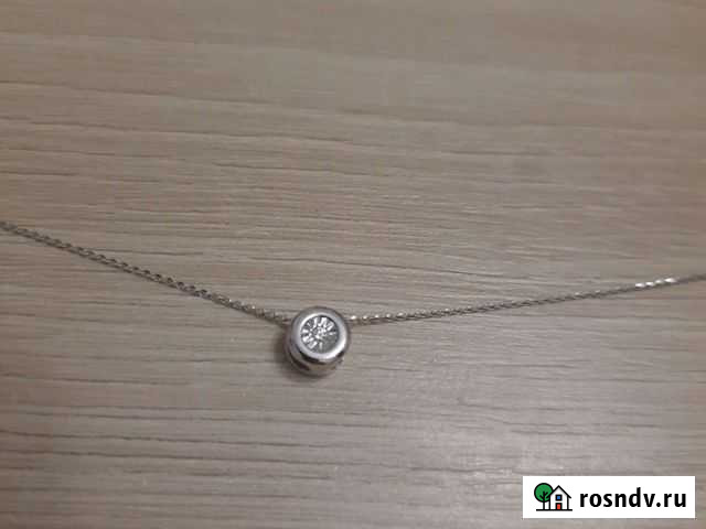 Золотая подвеска с бриллиантами Красногорск - изображение 1