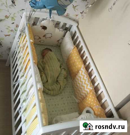 Бортики в детскую кроватку бу Москва - изображение 1