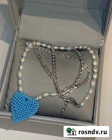 Чокер из бисера и жемчуга Таганрог - изображение 1