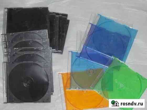 Боксы коробки под диски CD DVD Новосибирск