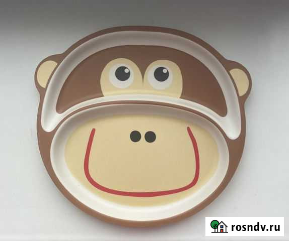 Тарелка детская бамбуковая новая Иркутск - изображение 1