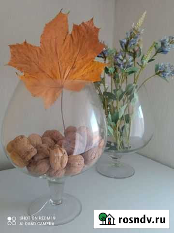 Вазы из стекла 2 штуки Мурманск - изображение 1