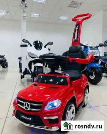Машинка каталка толокар Mercedes GL63 красный Брянск