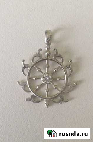 Подвеска серебряная «Чакра» Грязи - изображение 1