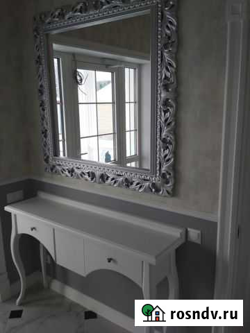 Зеркало в деревянной раме Омск - изображение 1