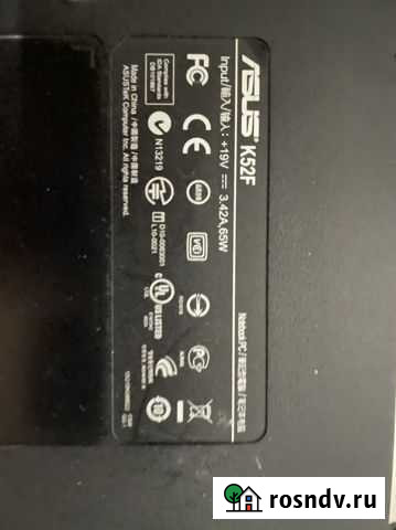Ноутбук asus k52f Старокучергановка - изображение 1