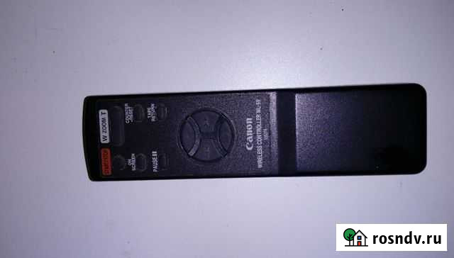 Пульт к видеокамере саnon Тула - изображение 1