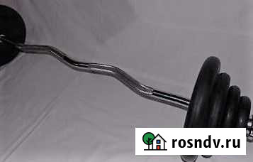 Штанга с изогнутым грифом Подольск - изображение 1