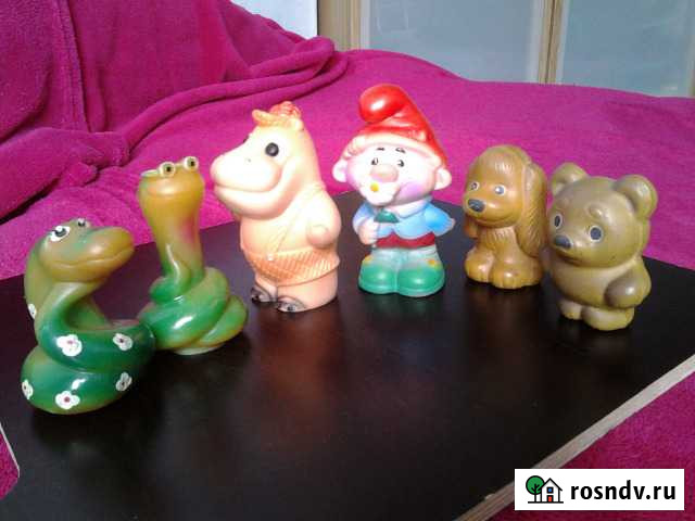 Игрушки резиновые СССР и др Новосибирск - изображение 1