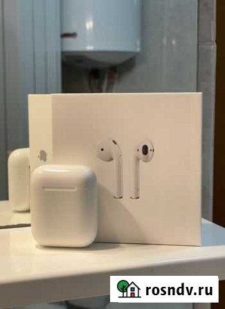 Наушники AirPods оригинал Тобольск - изображение 1