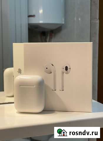 Наушники AirPods оригинал Тобольск - изображение 1