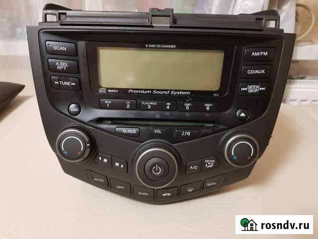 Магнитола Хонда Аккорд 7 Сертолово - изображение 1