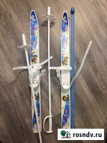 Беговые лыжи на ребенка 2-4 лет Мурманск - изображение 1