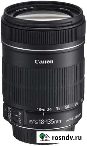 Объектив Canon EF-S 18-135mm f/3.5-5.6 IS stm Норильск - изображение 1