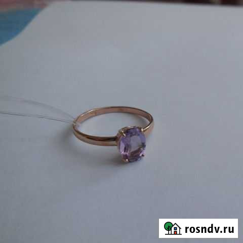 Кольцо с аметистом Сызрань - изображение 1
