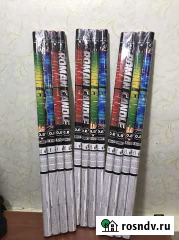 Римские свечи, 0.8 калибр, 8 выстрелов Симферополь - изображение 1