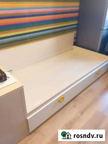 Кровать с тумбой для белья Дятьково Глория Пермь - изображение 1