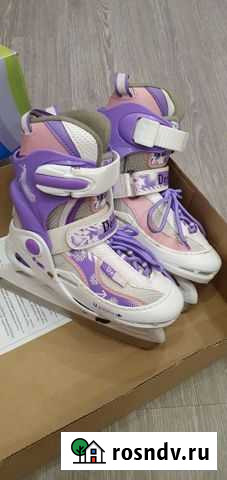 Коньки раздвижные 26-29 размер Русская Поляна - изображение 1