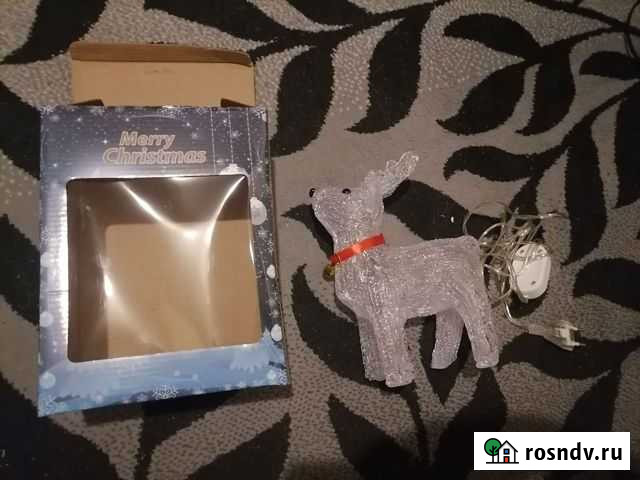 Новогодняя игрушка Олень Кировск - изображение 1