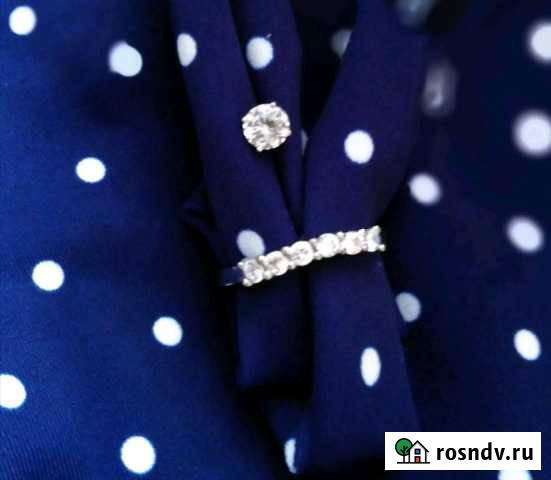 Кольцо серьга серебро Тамбов - изображение 1