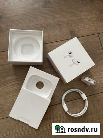 Коробка от airpods pro с кабелем и всем остальным Улан-Удэ - изображение 1