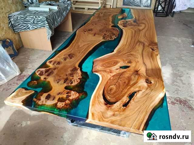 Столы из эпоксидной смолы Краснодар - изображение 1