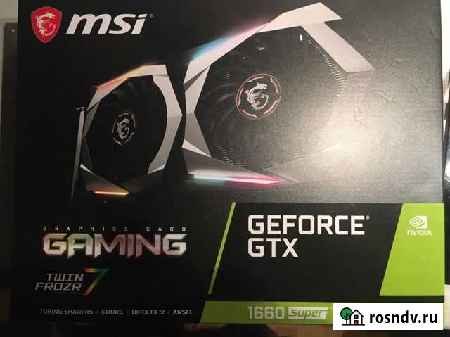 Msi gtx 1660 super gaming Пермь - изображение 1