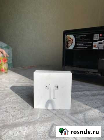 Беспроводные наушники apple airpods 2 оригинал Сызрань - изображение 1
