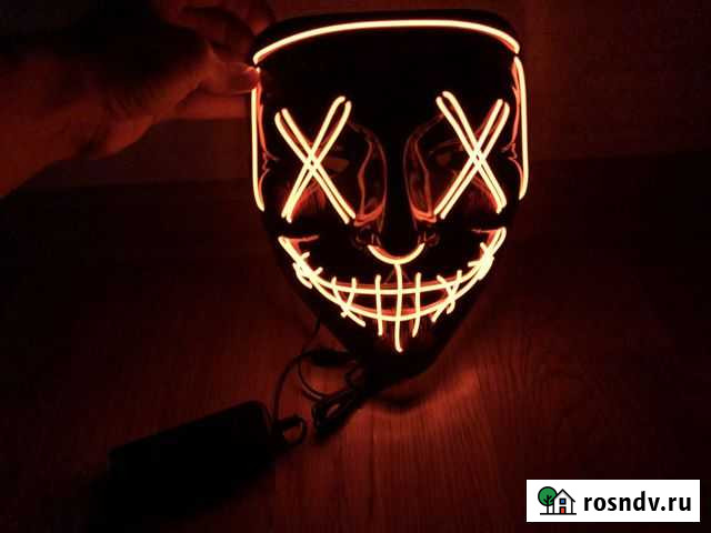 Маска для вечеринок Светящаяся, Новый год Пермь - изображение 1