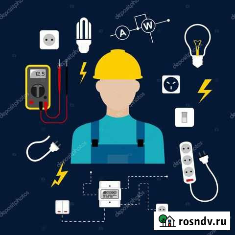 Электрик. Монтаж розеток, выключателей, щитка Махачкала - изображение 1